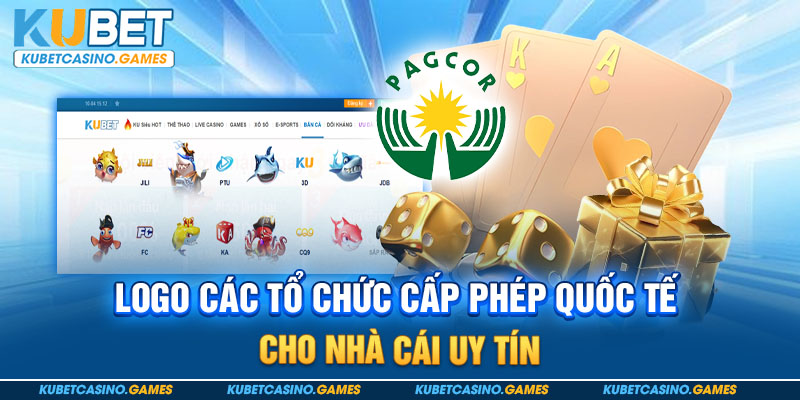 Logo các tổ chức cấp phép quốc tế cho nhà cái uy tín