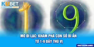 Mơ Đi Lạc: Khám Phá Con Số Bí Ẩn Từ 1-9 Đầy Thú Vị