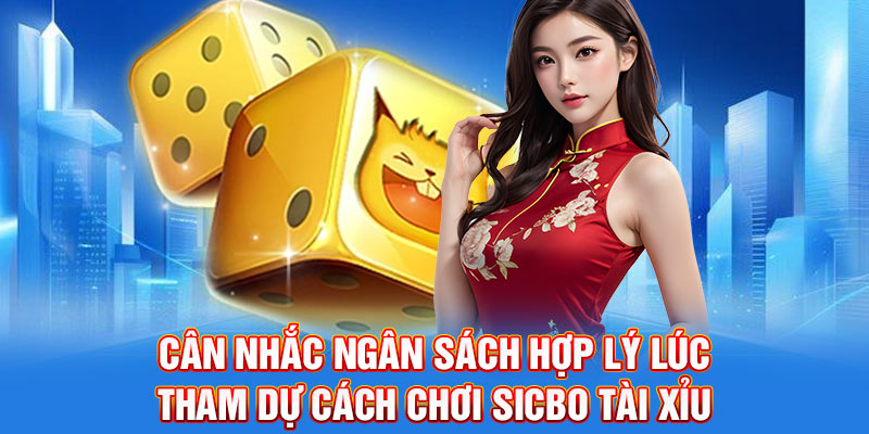 Cân nhắc ngân sách hợp lý lúc tham dự cách chơi sicbo tài xỉu