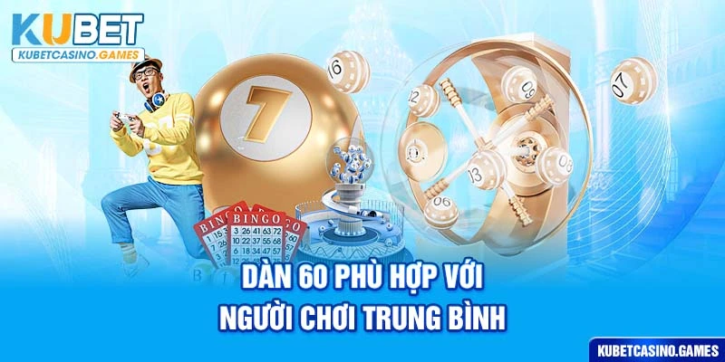 Dàn 60 phù hợp với người chơi trung bình