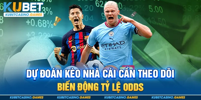 Dự đoán kèo nhà cái cần theo dõi biến động tỷ lệ odds
