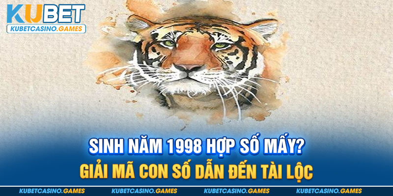 Sinh năm 1998 hợp số mấy? Giải mã con số dẫn đến tài lộc